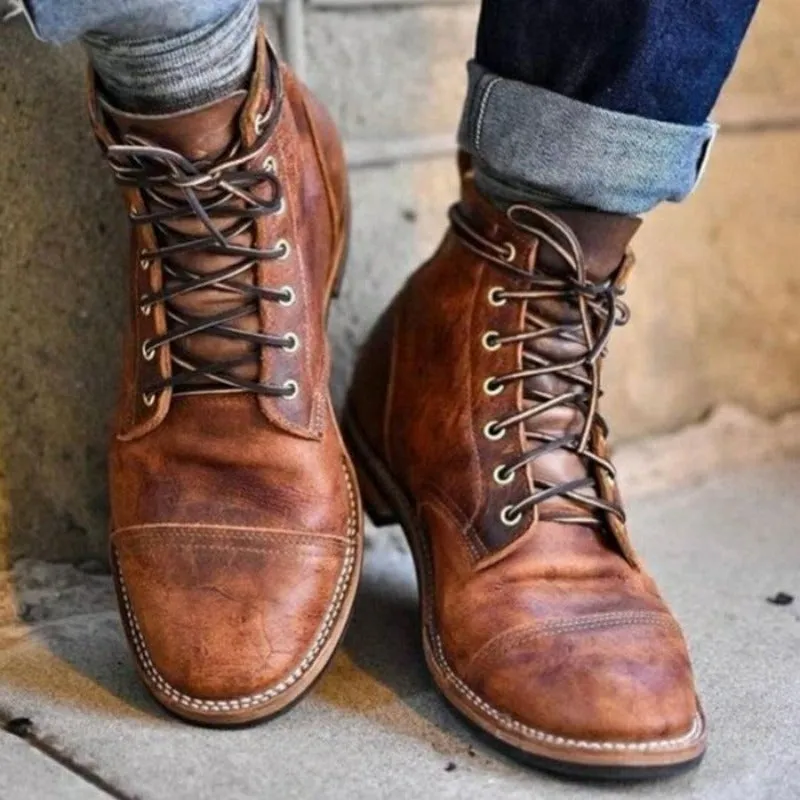 Caspian™ | Country Style Classic Leather Boots
