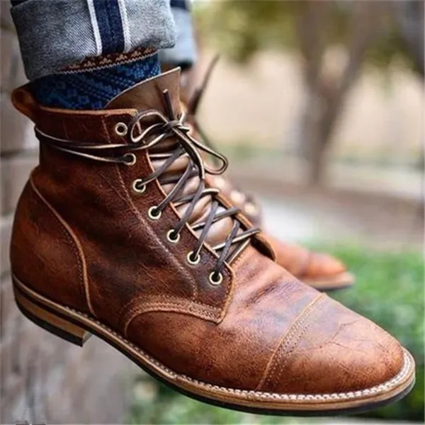 Caspian™ | Country Style Classic Leather Boots