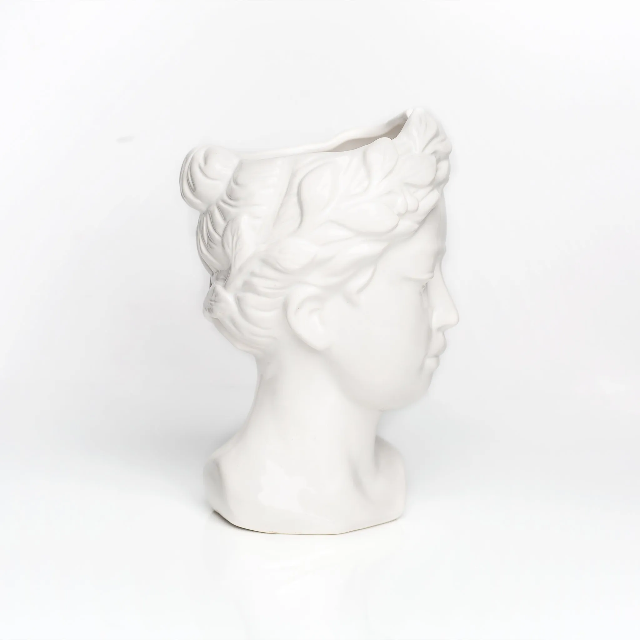 Ceramic Greek Goddess Head