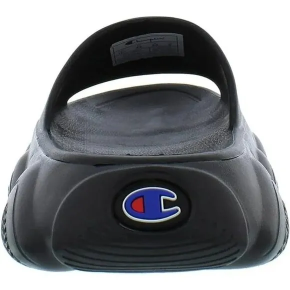 Champion Boys Meloso Squish SL Slipon Sandal Shoes CP101875Y Black Youth Size 5