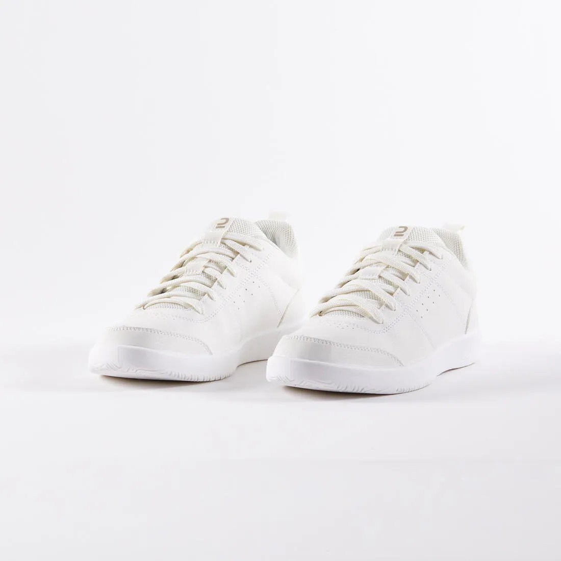 Chaussures de tennis Femme multicourt - Essential blanc cassé