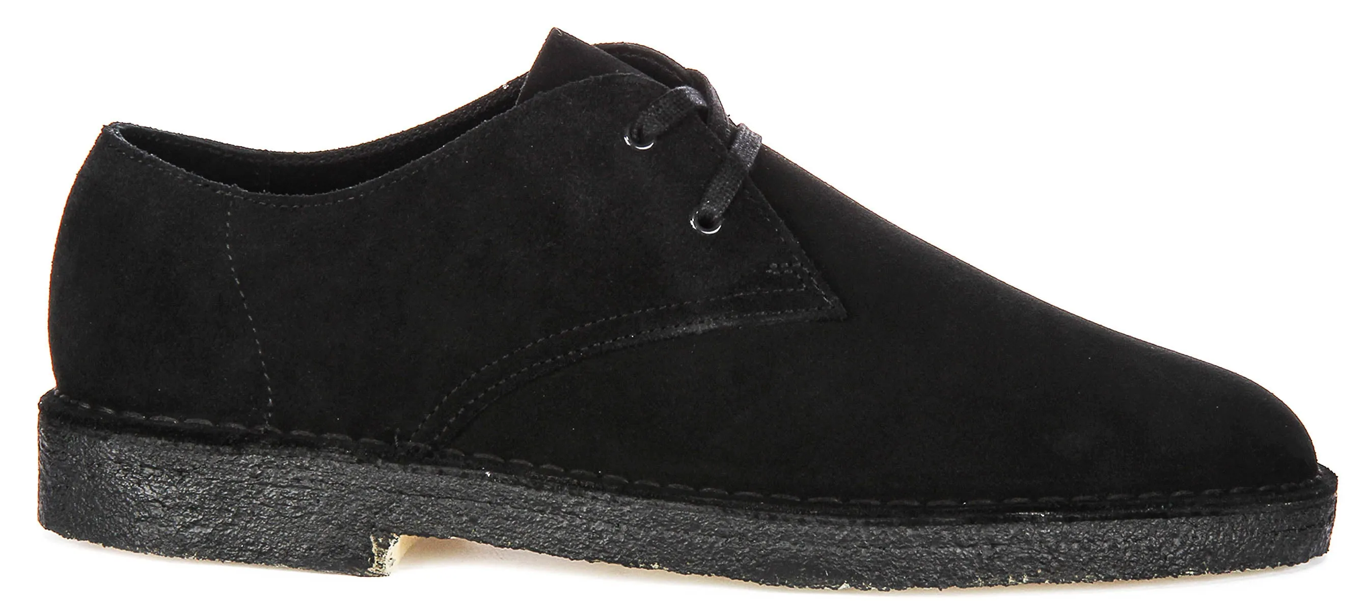 Clarks Desert Khan In Black For Men