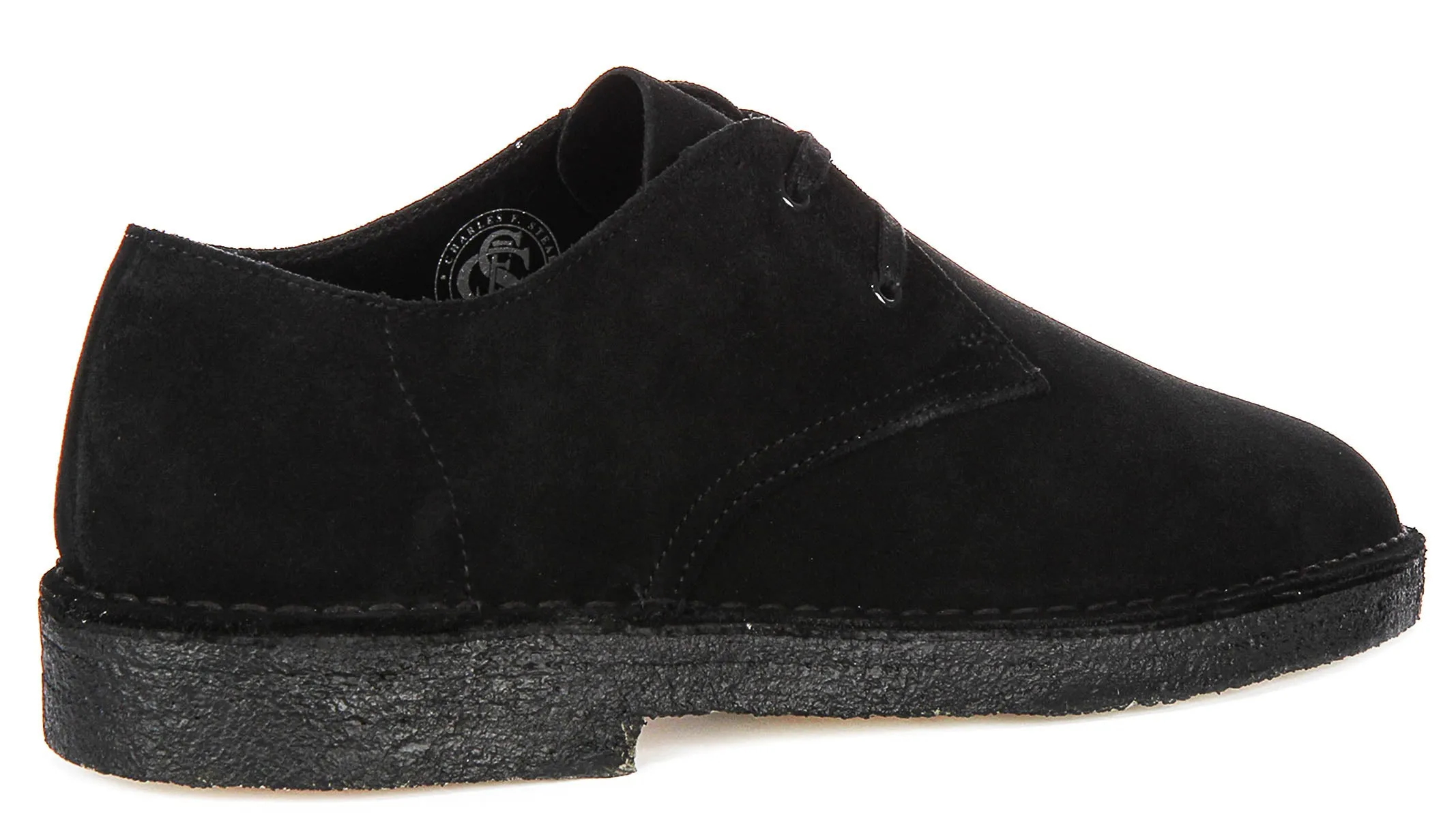Clarks Desert Khan In Black For Men