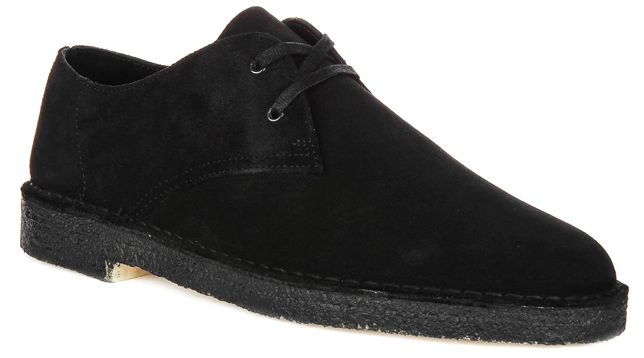 Clarks Desert Khan In Black For Men