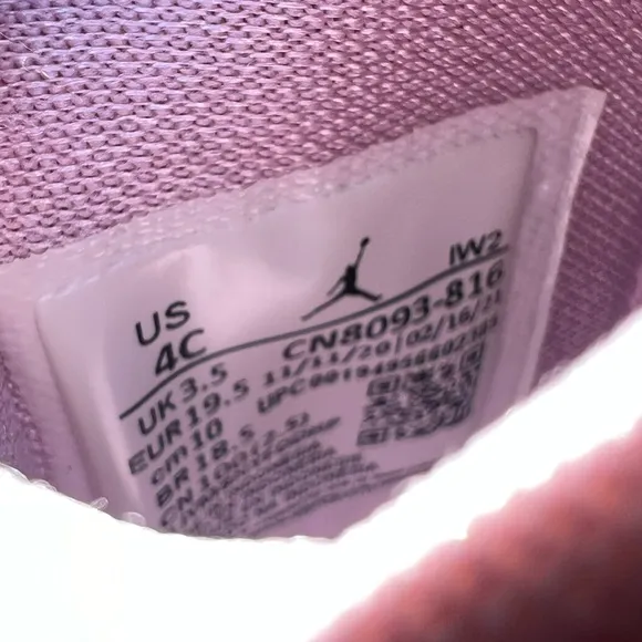 CLEAN Air Jordan 8 Arctic Pink 2021 Size 4c Toddler shoes