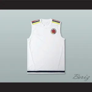Colombia White Football Soccer Jersey