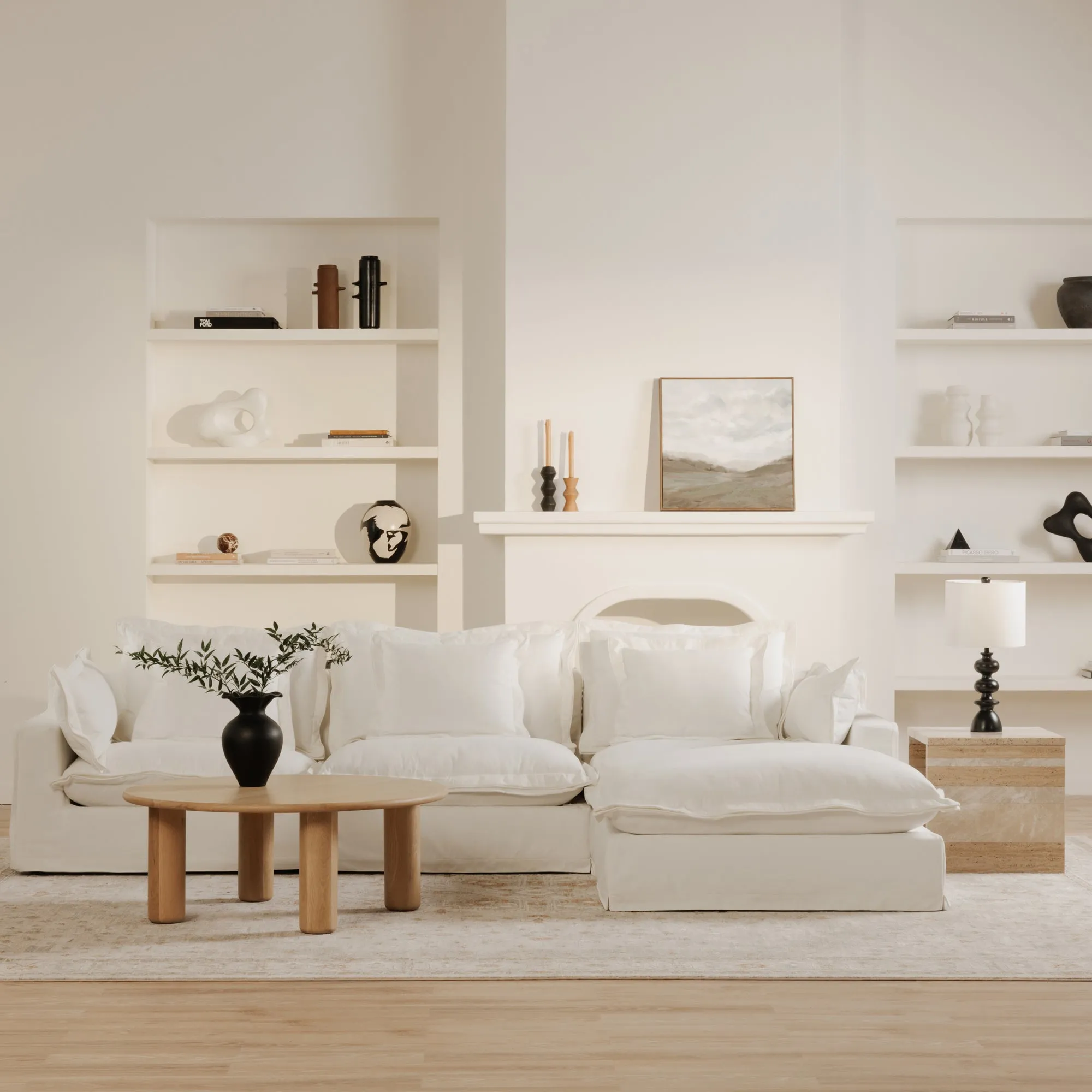 ComfyCloud Slip Cover Chair