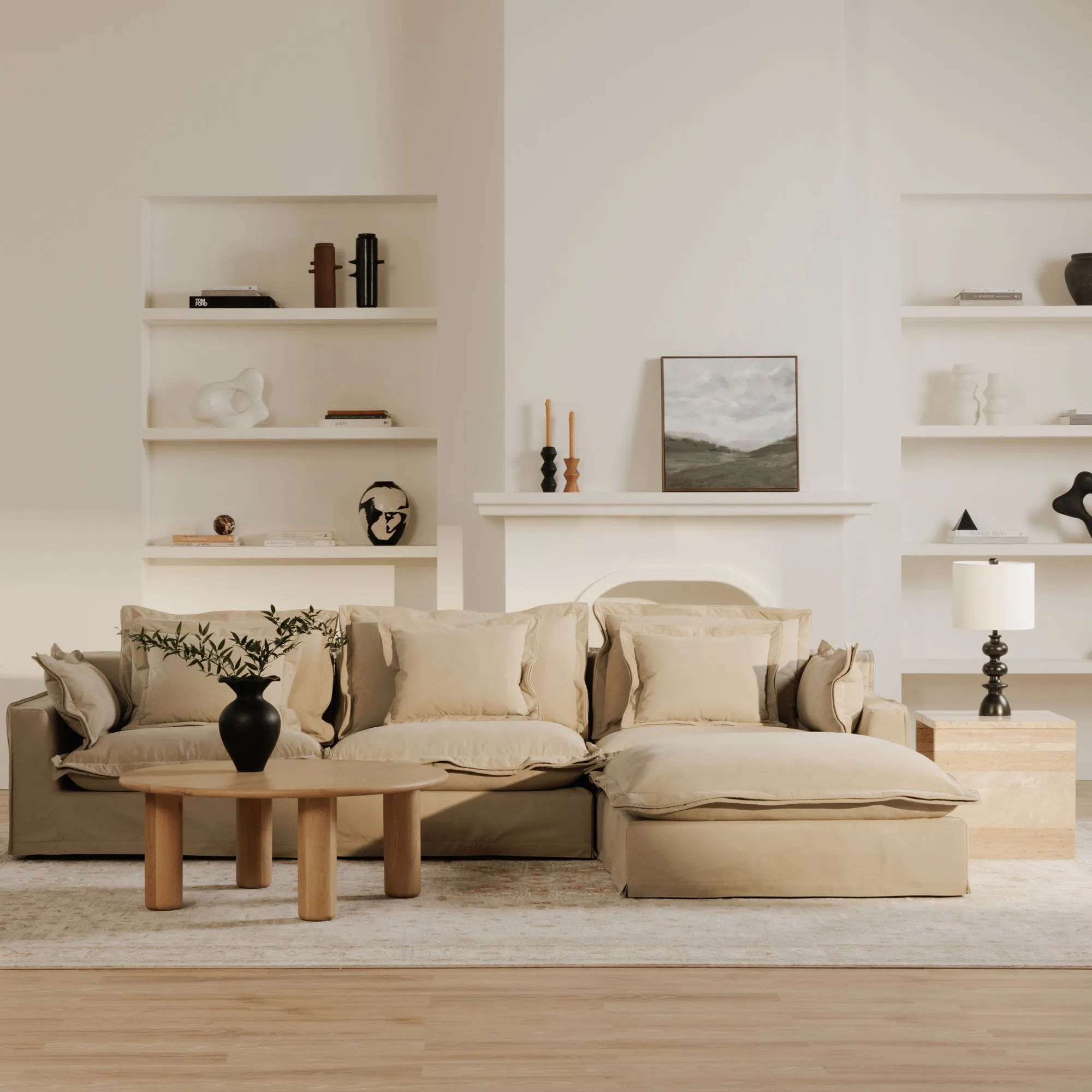 ComfyCloud Slip Cover Chair