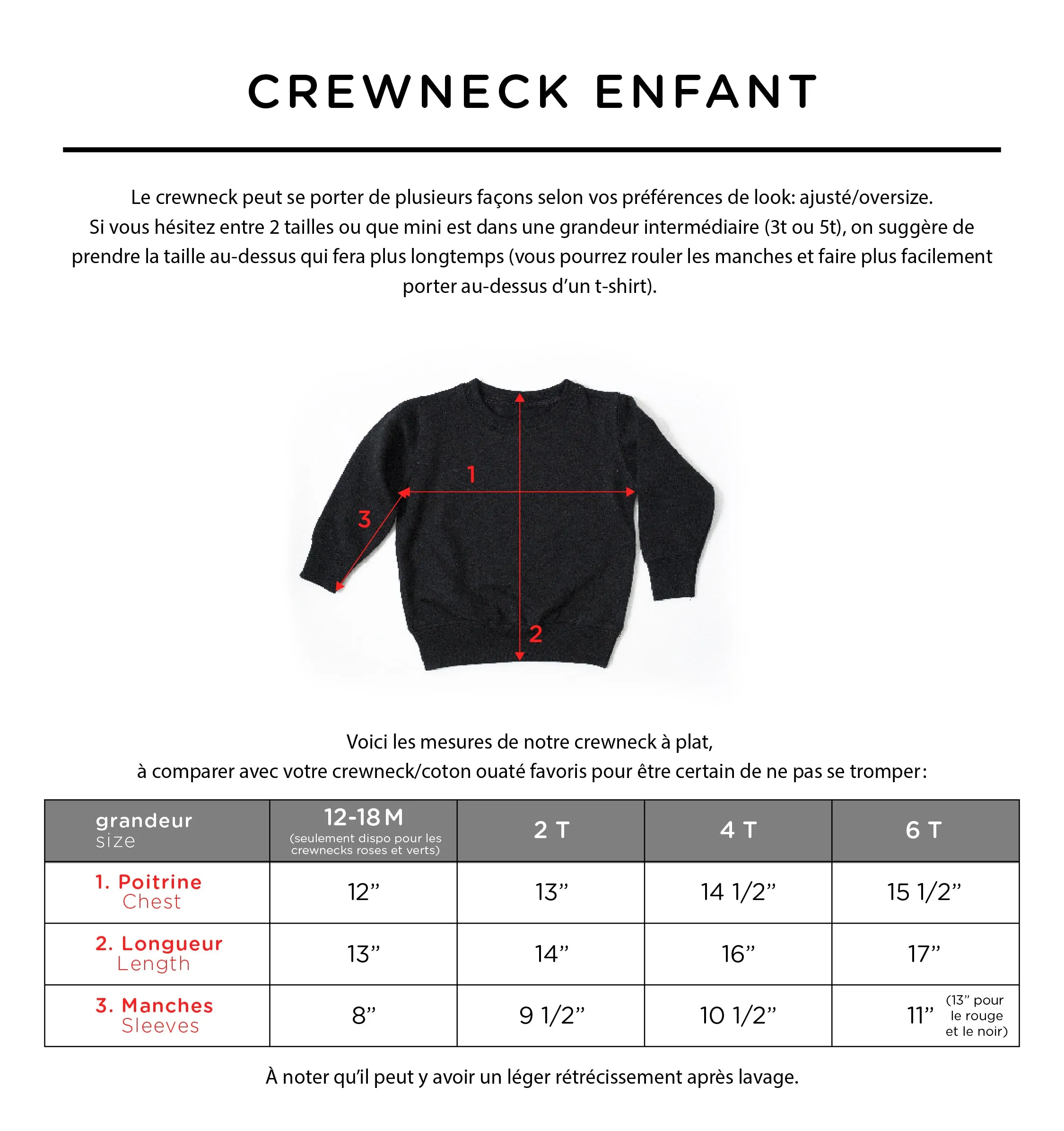 Crewneck personnalisé PRÉNOM
