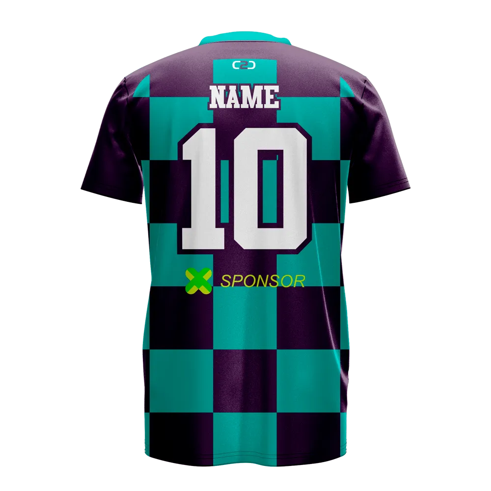 Croatia Core Soccer Jersey Insert V Neck Design Your Own Custom
