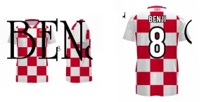 CROATIA Soccer Jersey Design Your Own