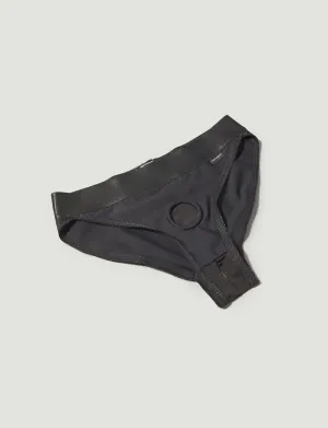 Crotchless Silhouette Harness Brief