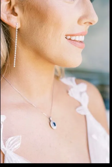 Diamond Tennis Earrings