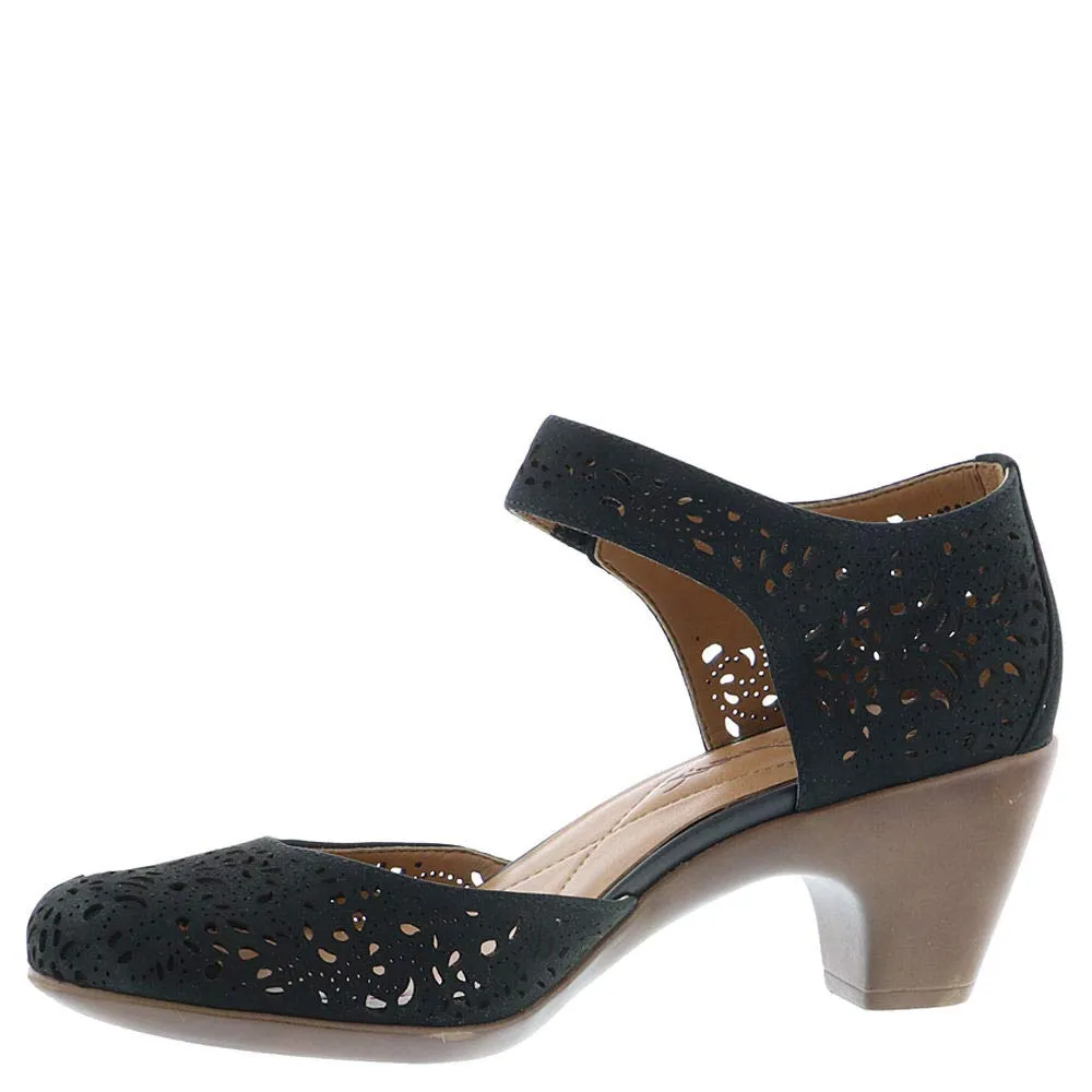 Easy Spirit womens Cindie Pump, Black 001, 8.5 Wide US