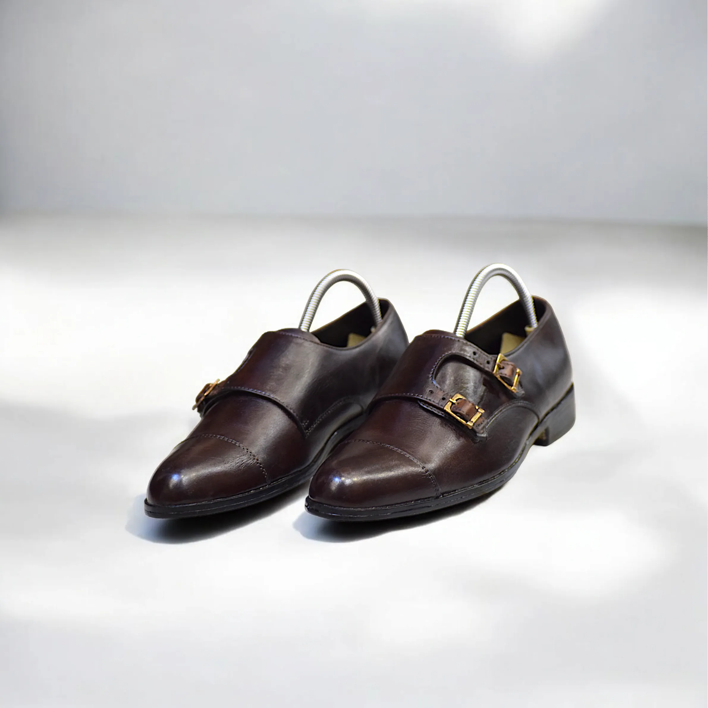 Edge Republic - ER S 108 Inception Leather Monk Strap Shoes For Men