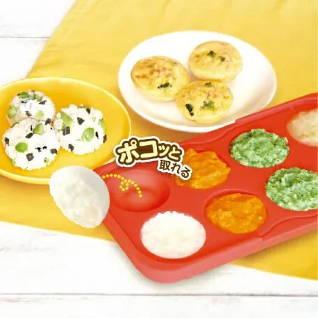 Edisonmama Multi-Purpose Silicone Food Mold - Red