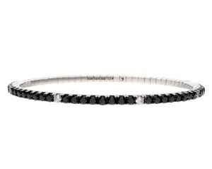 Ex-Tensible™ Black & White Diamond Stretch Tennis Bracelet