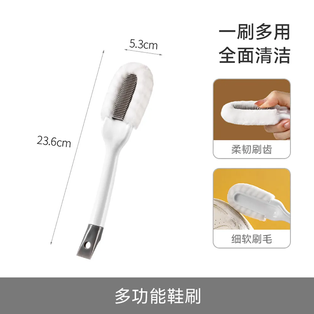 FaSoLa Multi-Functional Shoe Brush - White