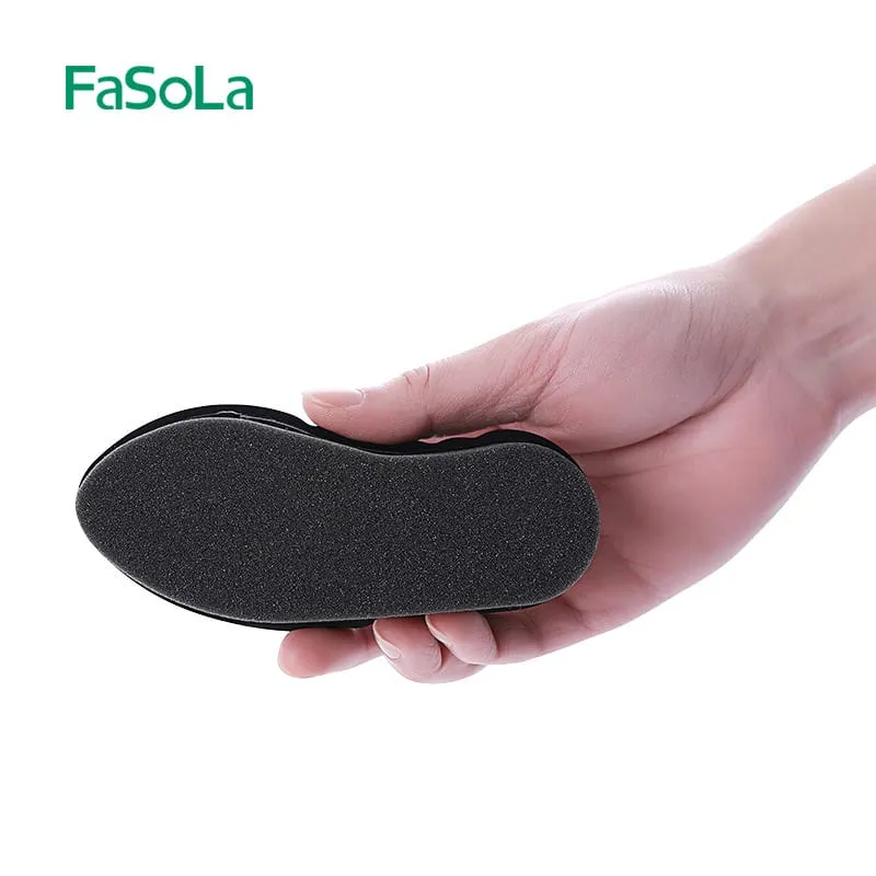 FaSoLa Portable Sponge Shoe Brush - 4.5*13cm X3