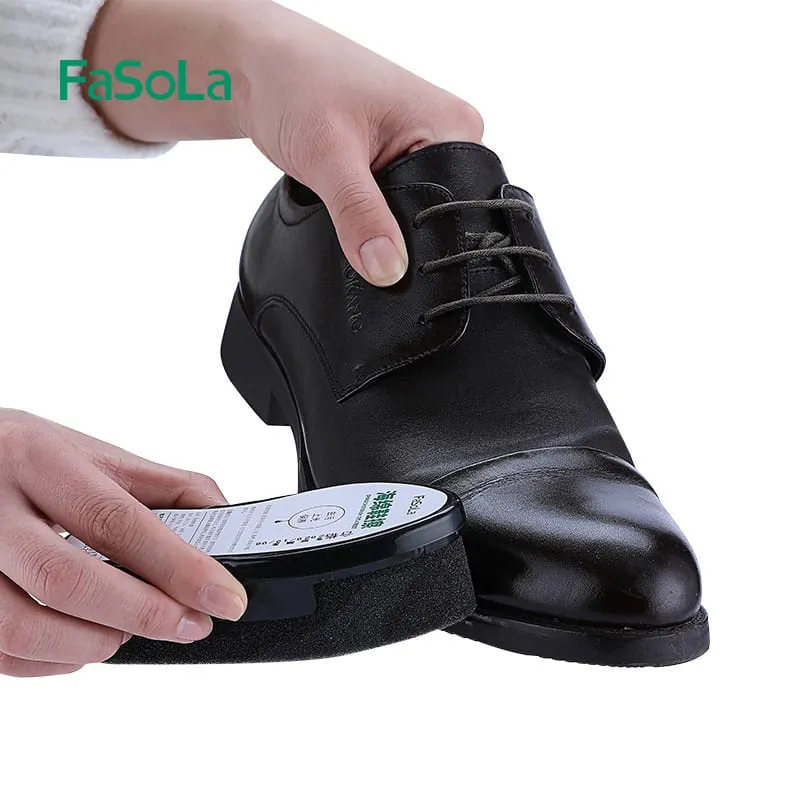 FaSoLa Portable Sponge Shoe Brush - 4.5*13cm X3