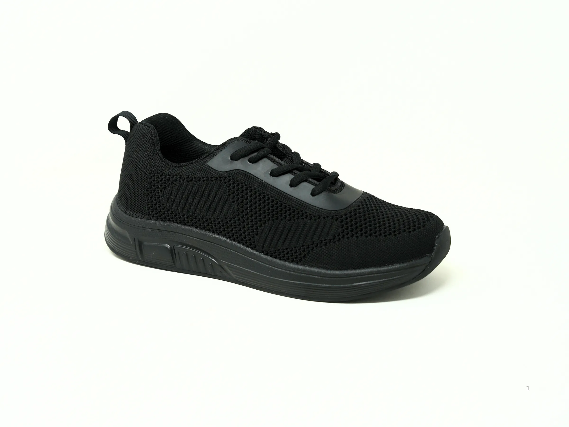FITec 9328 Black - Lady's Added-Depth Extreme-Light Knitted Walking Shoe