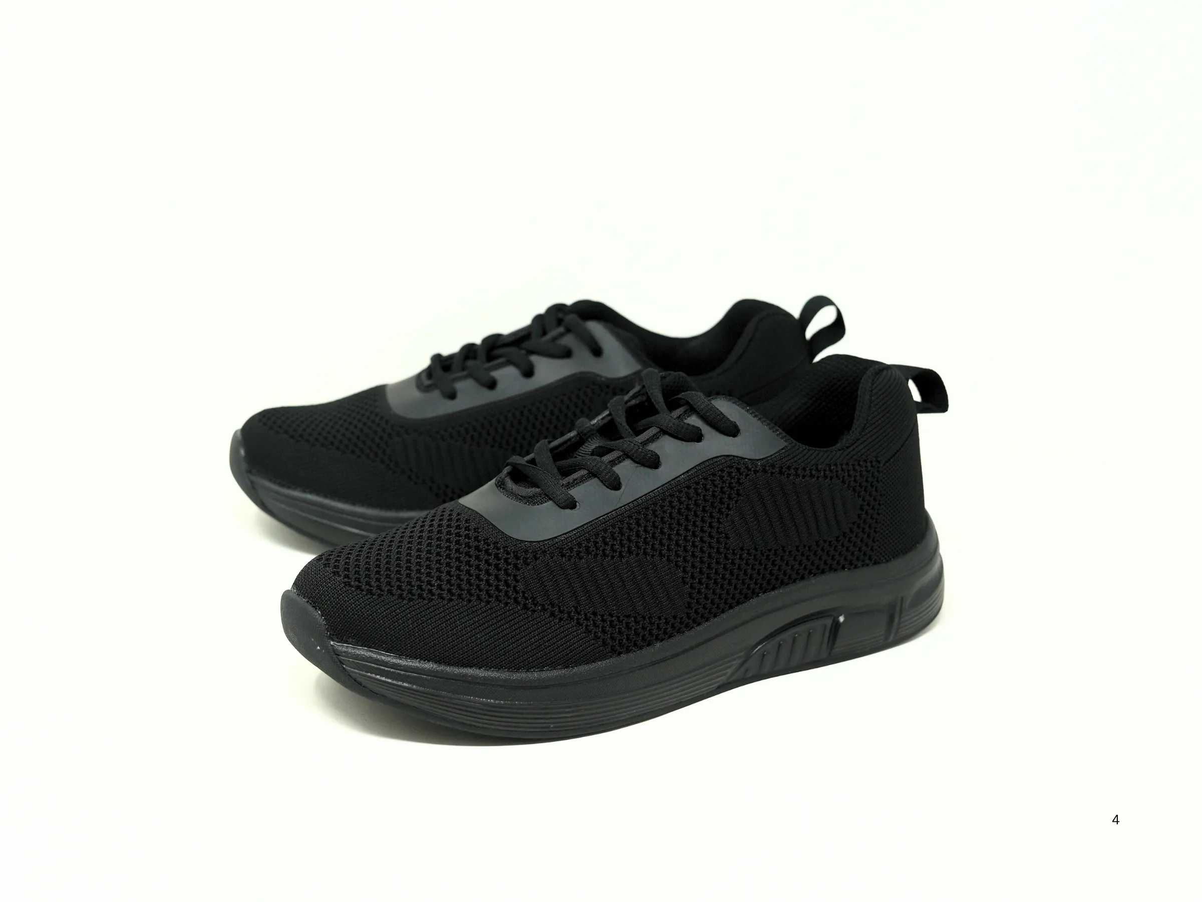 FITec 9328 Black - Lady's Added-Depth Extreme-Light Knitted Walking Shoe