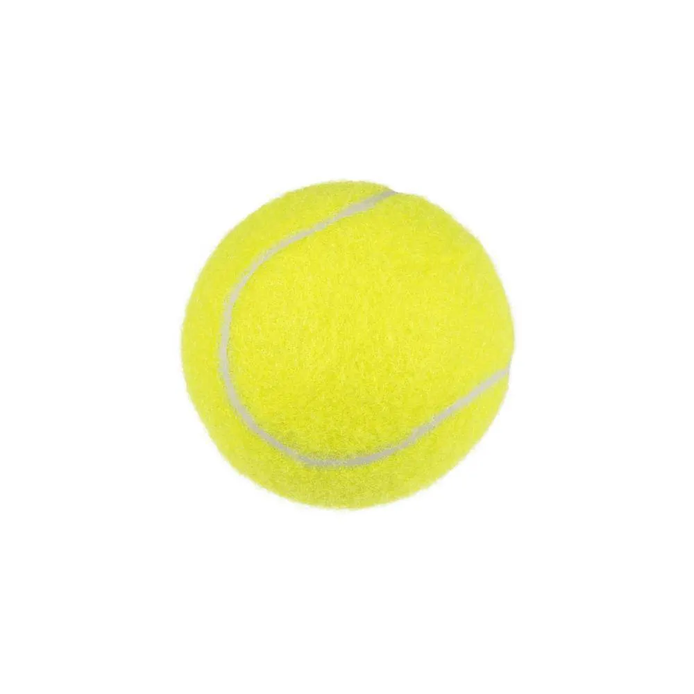 Flamingo Tennis Ball Smash Yellow Dog Toy 6cm