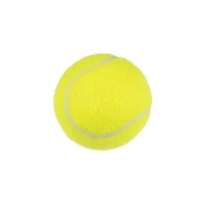 Flamingo Tennis Ball Smash Yellow Dog Toy 6cm