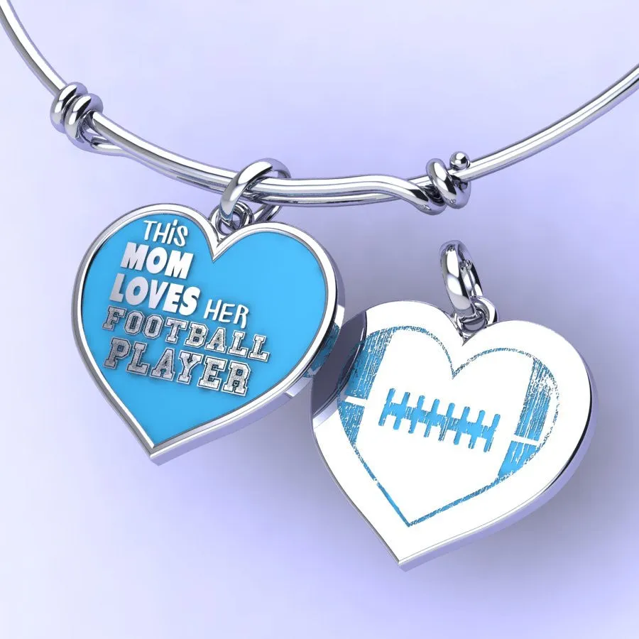 Football Mom charm (.925 silver) ** Limited Edition **