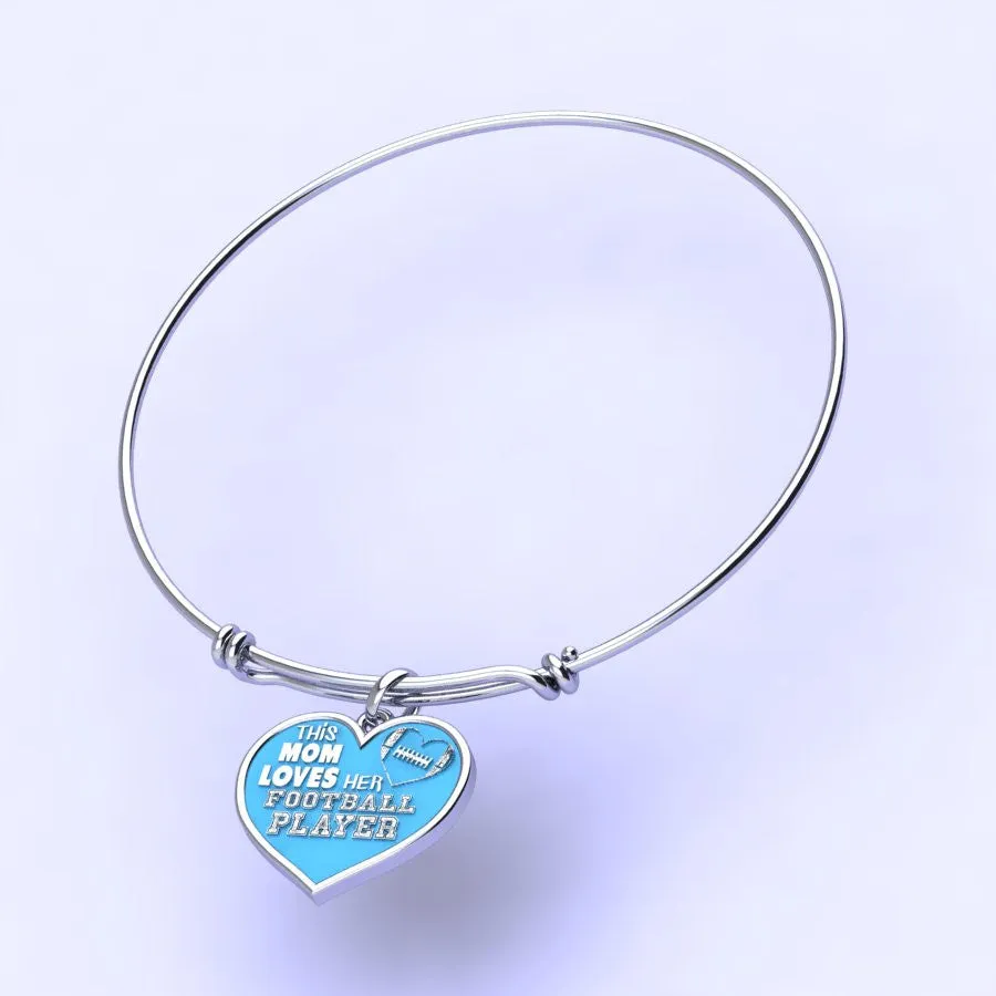 Football Mom charm (.925 silver) ** Limited Edition **