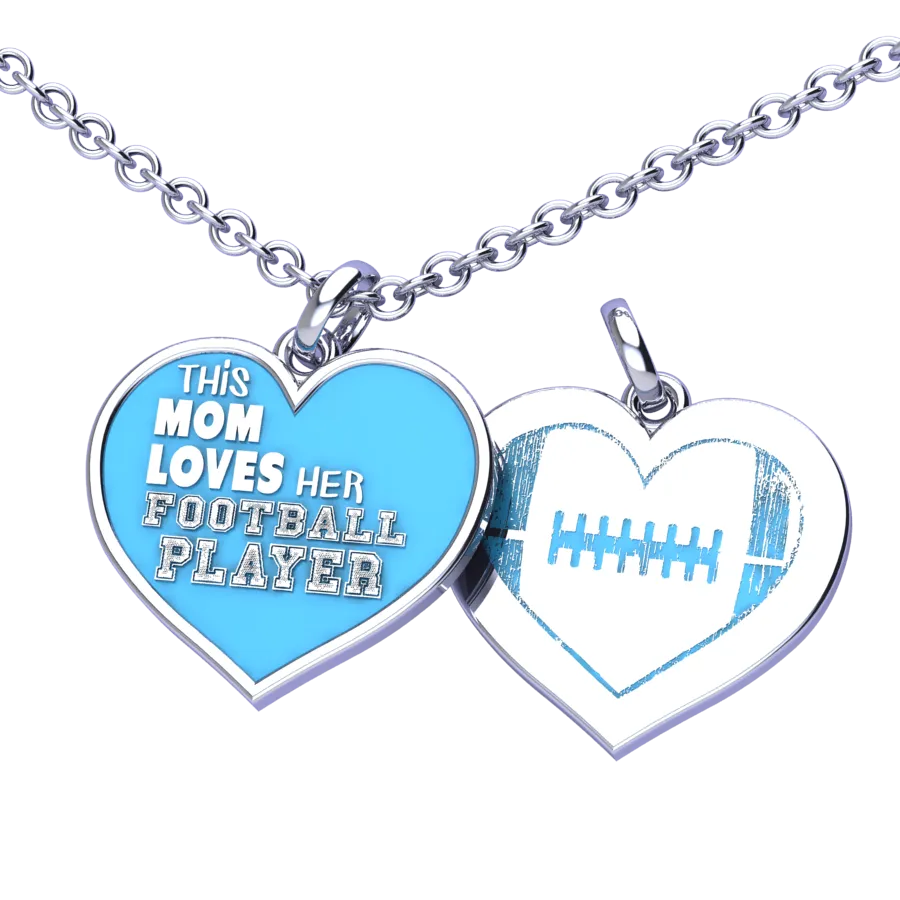 Football Mom charm (.925 silver) ** Limited Edition **