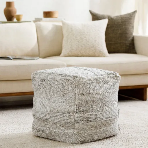 Gabon Woven Comfort 18"H x 18"W x 18"D Pouf