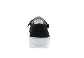 GABOR 43.333.17 BLACK/WHITE LACE UP SNEAKER