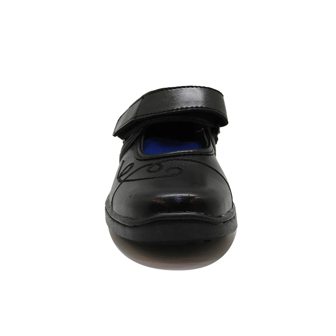 GIRLS STRAP SCHOOL SHOES CH-631