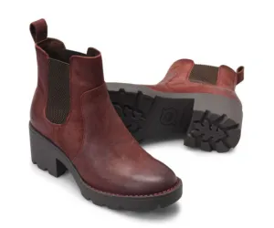 Graci Dark Brick Distressed