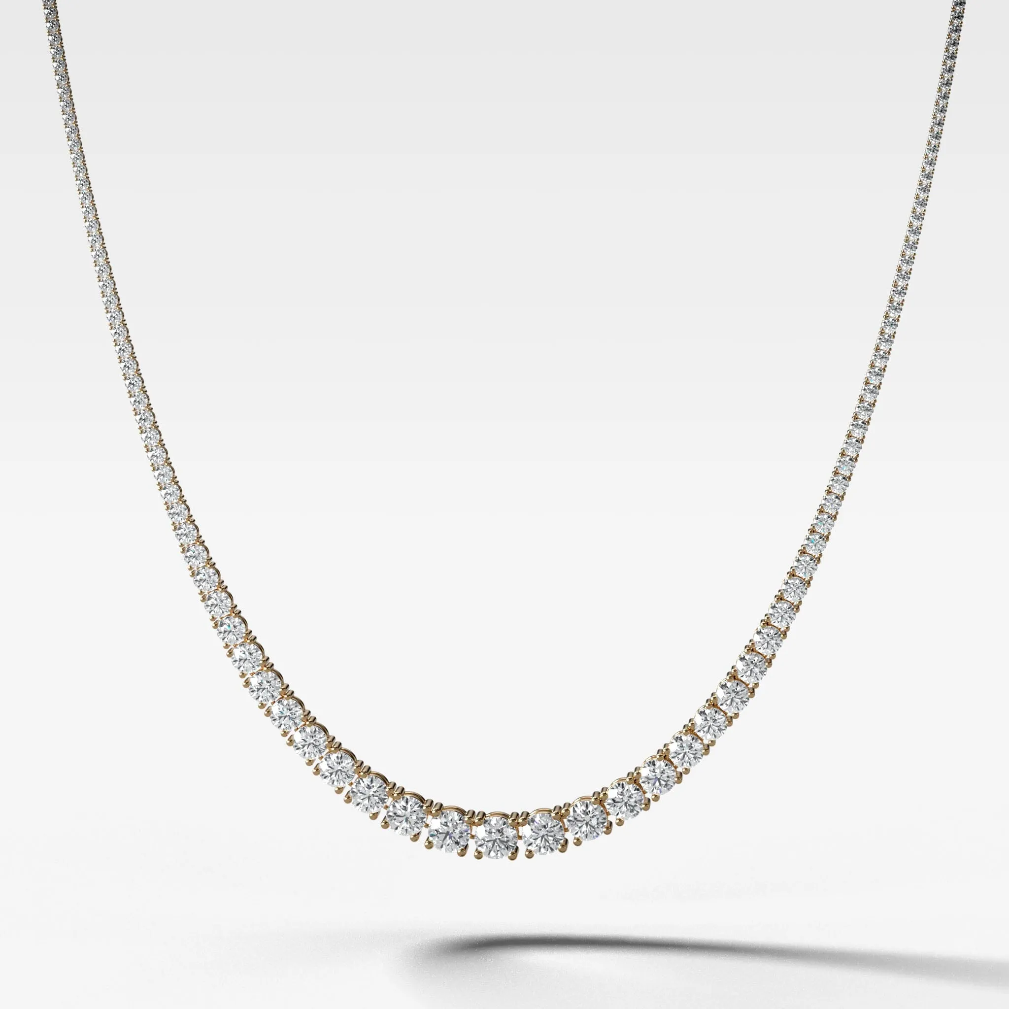Graduated Tennis Necklace (20.00ctw)