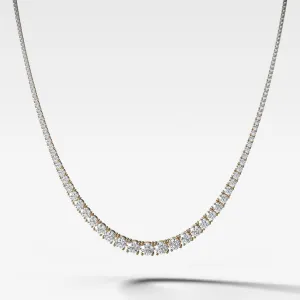 Graduated Tennis Necklace (20.00ctw)