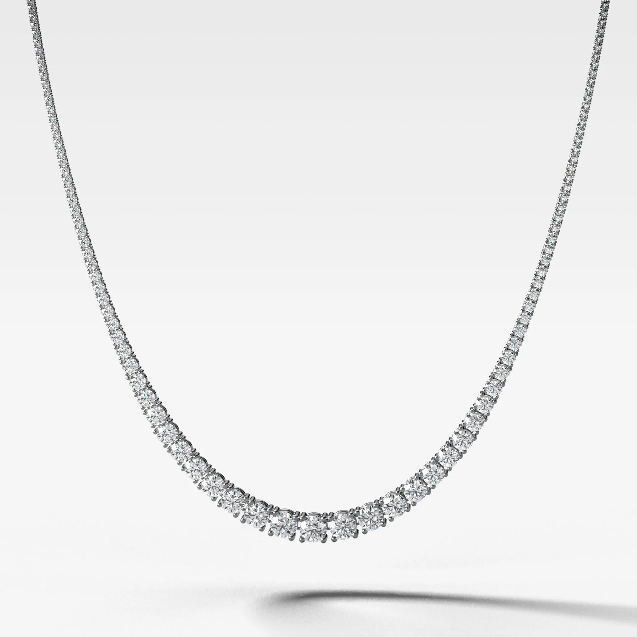 Graduated Tennis Necklace (20.00ctw)