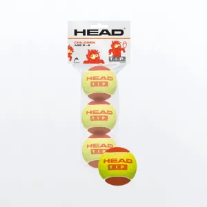 HEAD T.I.P. RED 72 TENNIS BALLS (one box)