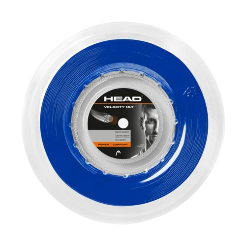 Head Velocity MLT 16/1.30 Tennis String Reel (Blue)