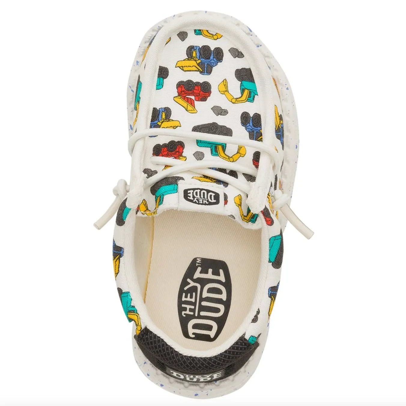 Hey Dude Toddler Trucks - Ivory/Multi