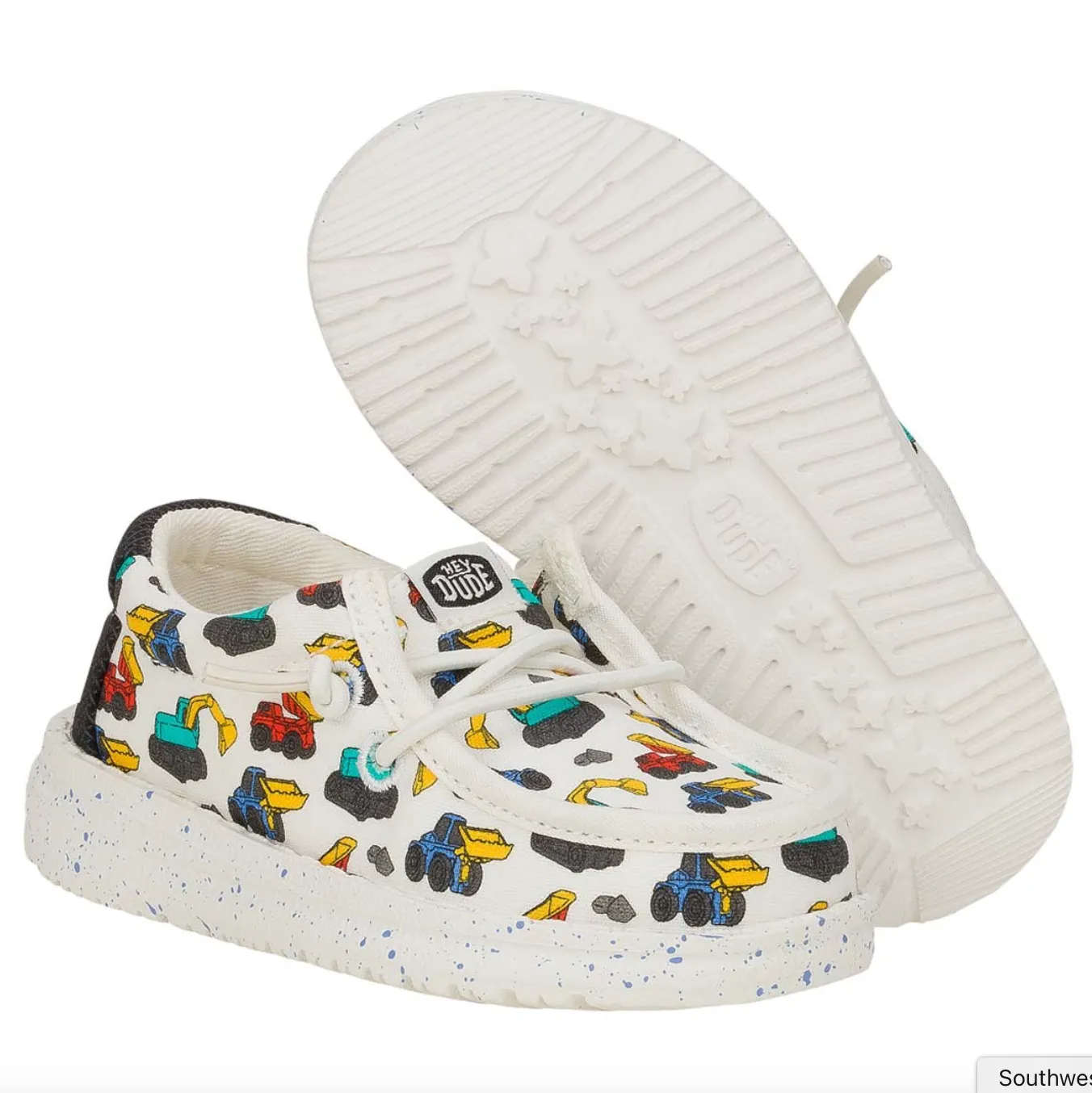 Hey Dude Toddler Trucks - Ivory/Multi