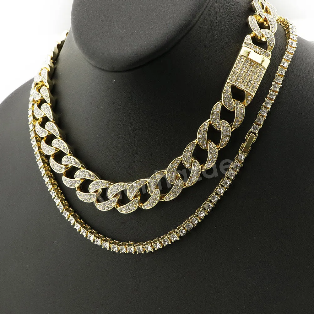 Hip Hop Quavo Jesus Last Supper Miami Cuban Choker Chain Necklace L55