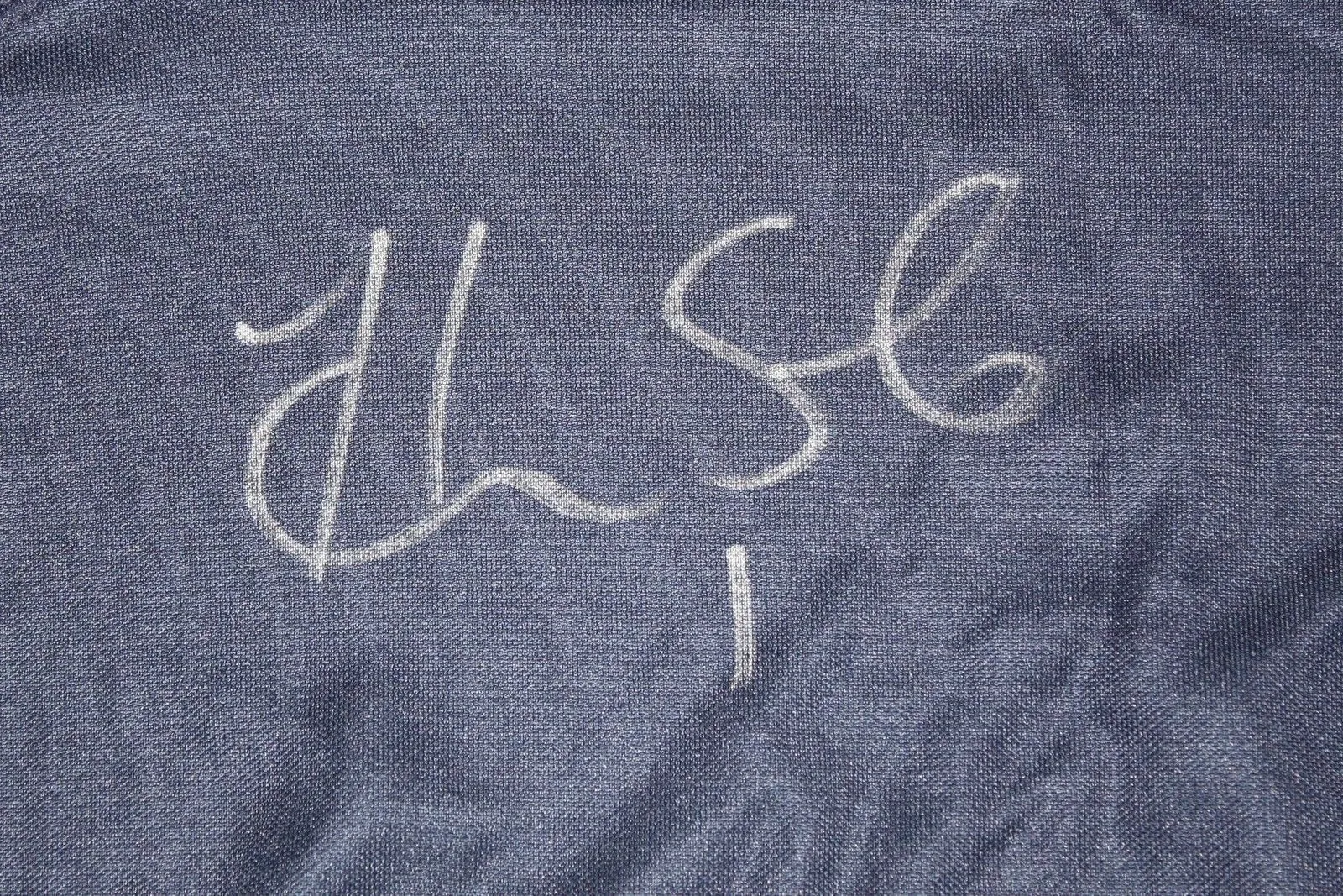 Hope Solo Autographed Nike Dri-Fit Blue Soccer Jersey- JSA W Authenticated