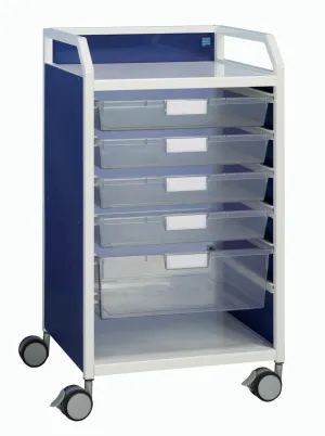 Howarth Easy Clean Five Draw Trolley