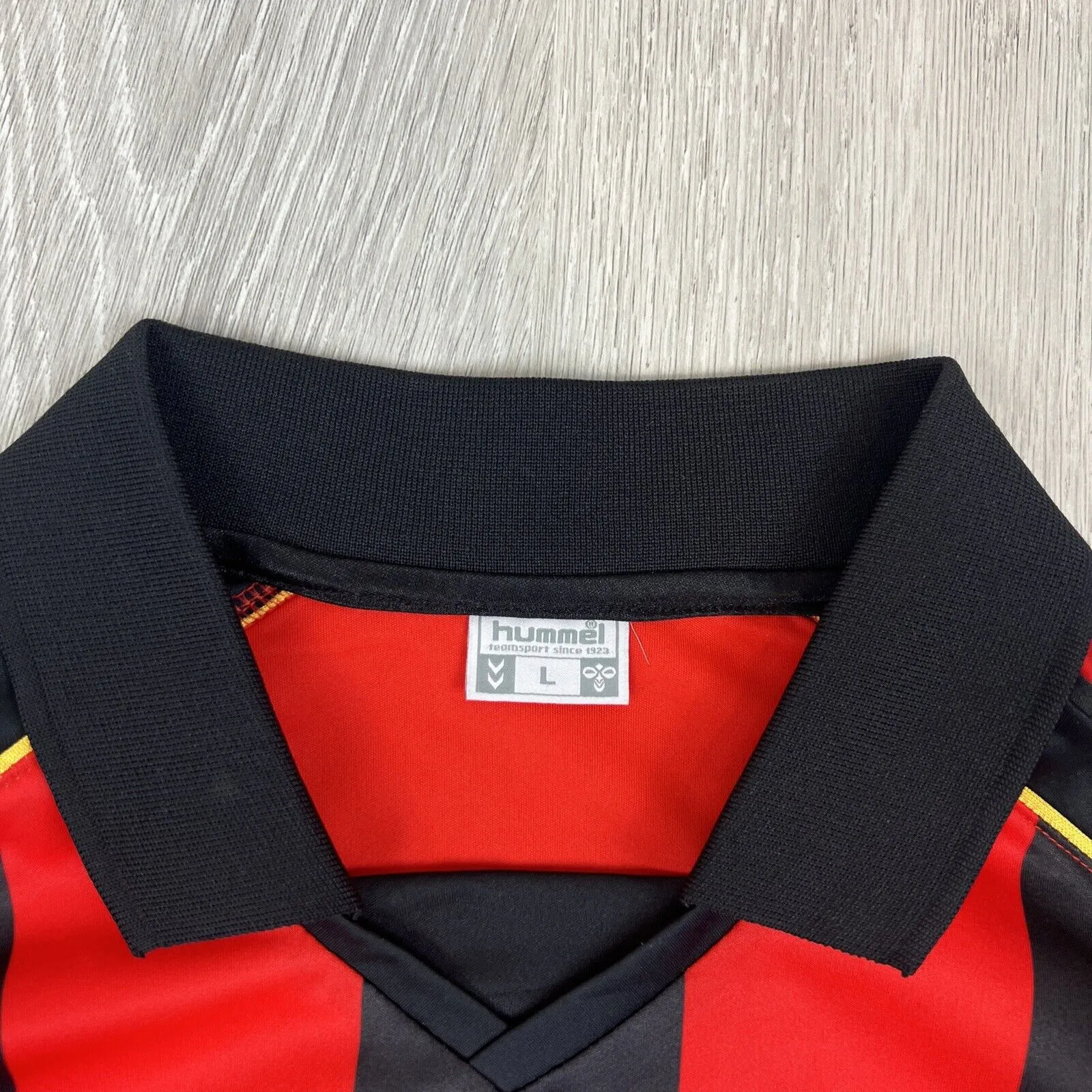 Hummel Mens Long Sleeve Soccer Jersey Size Large