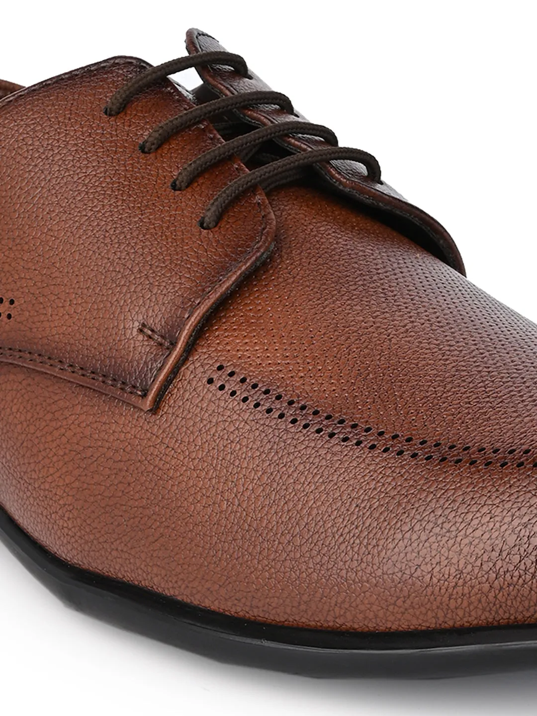 Hydes N Hues Men Brown Lace-ups with Black Sole