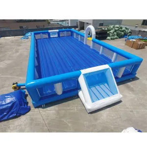 Inflatable Soap Soccer Football Field