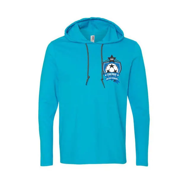 J American Sport Laced Hoodies Chicago Soccer Academy