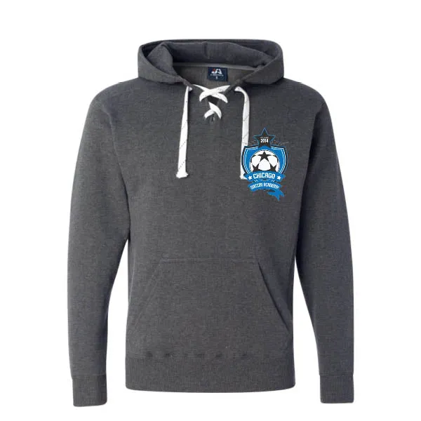 J American Sport Laced Hoodies Chicago Soccer Academy